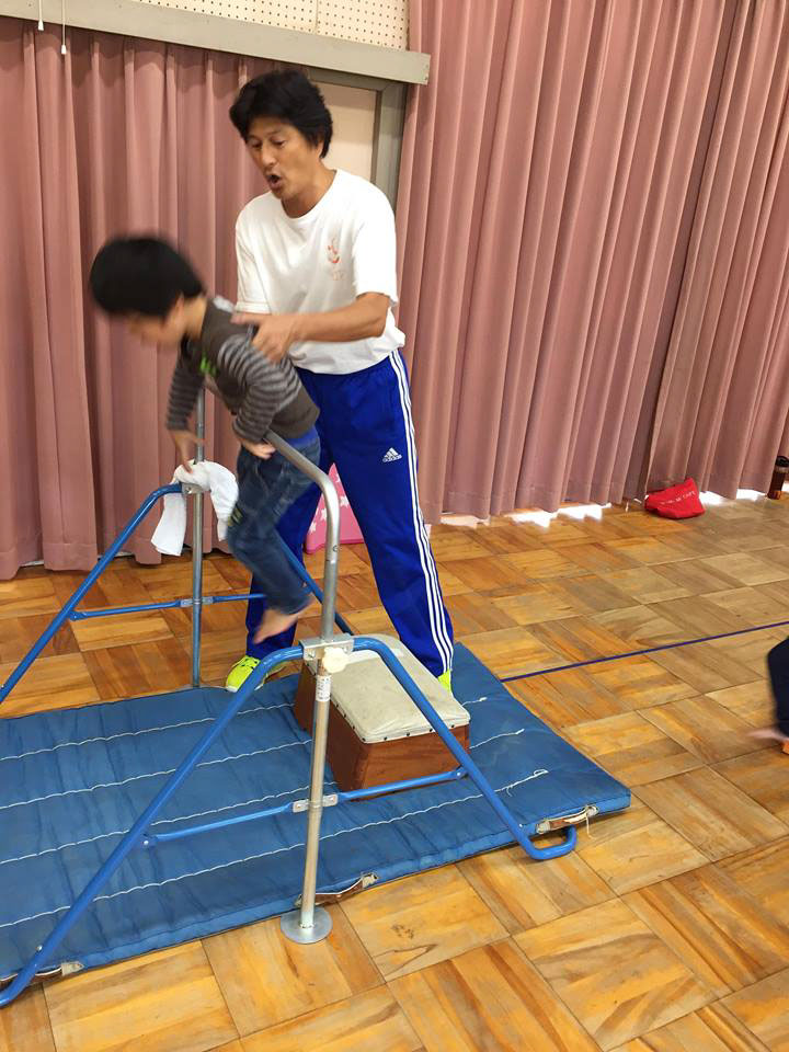 ふれあい親子あそび(大垣市立三城保育園)