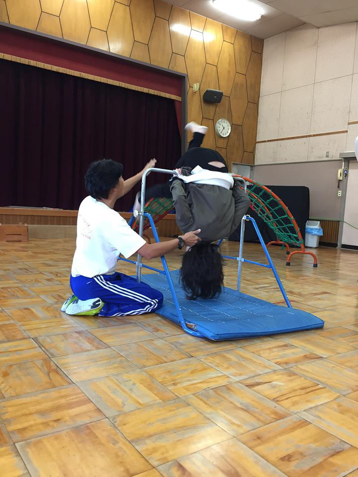 ふれあい親子あそび(大垣市立三城保育園)