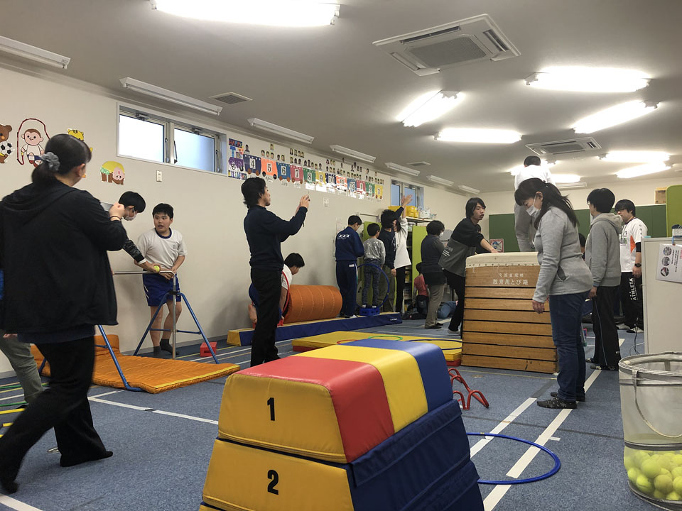運動療育レッスン(ミライムキッズアカデミー)