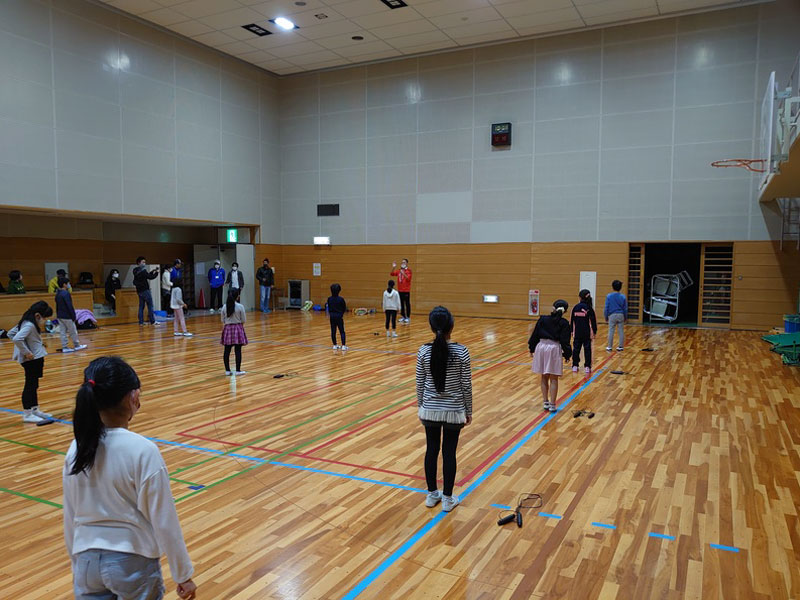 縄跳び講師(てんぱく親子スポーツフェスタ2020)
