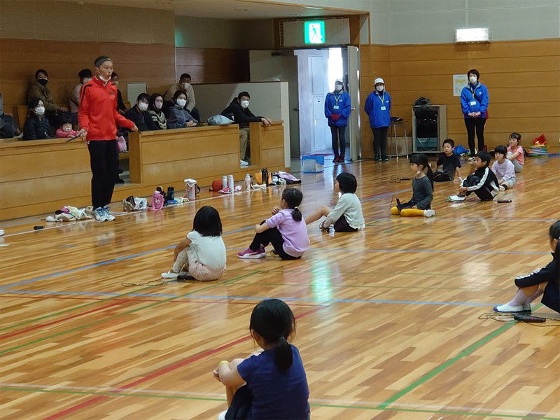 縄跳び講師(てんぱく親子スポーツフェスタ2020)