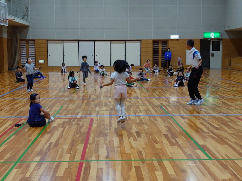 縄跳び講師(てんぱく親子スポーツフェスタ2020)