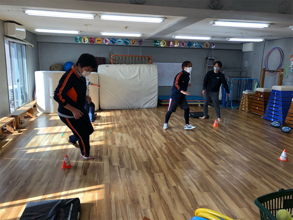 運動療育指導者研修(障がい児成長支援協会)