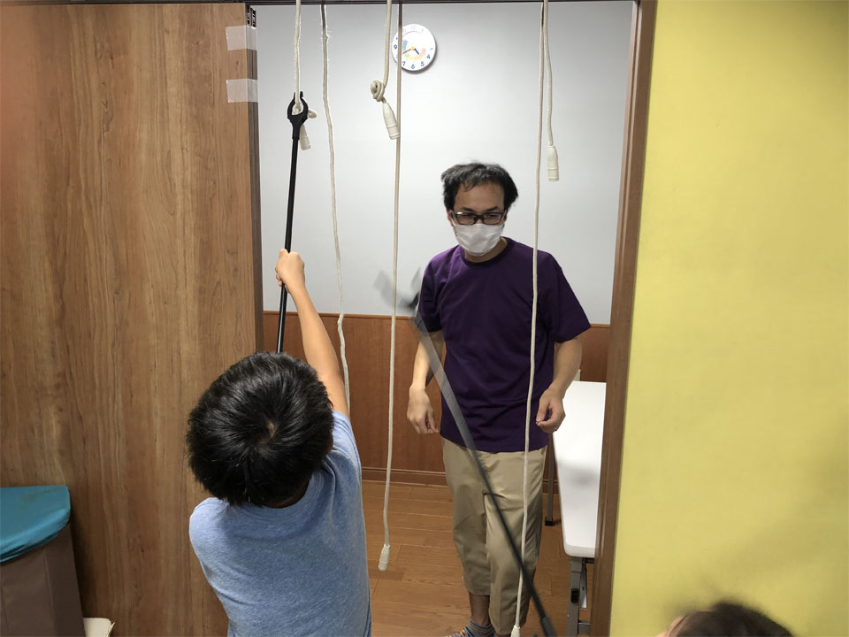 運動療育レッスン(放課後等デイサービス アットすまいる)