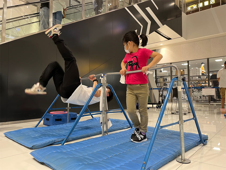 イオンモール津南 逆上がり教室