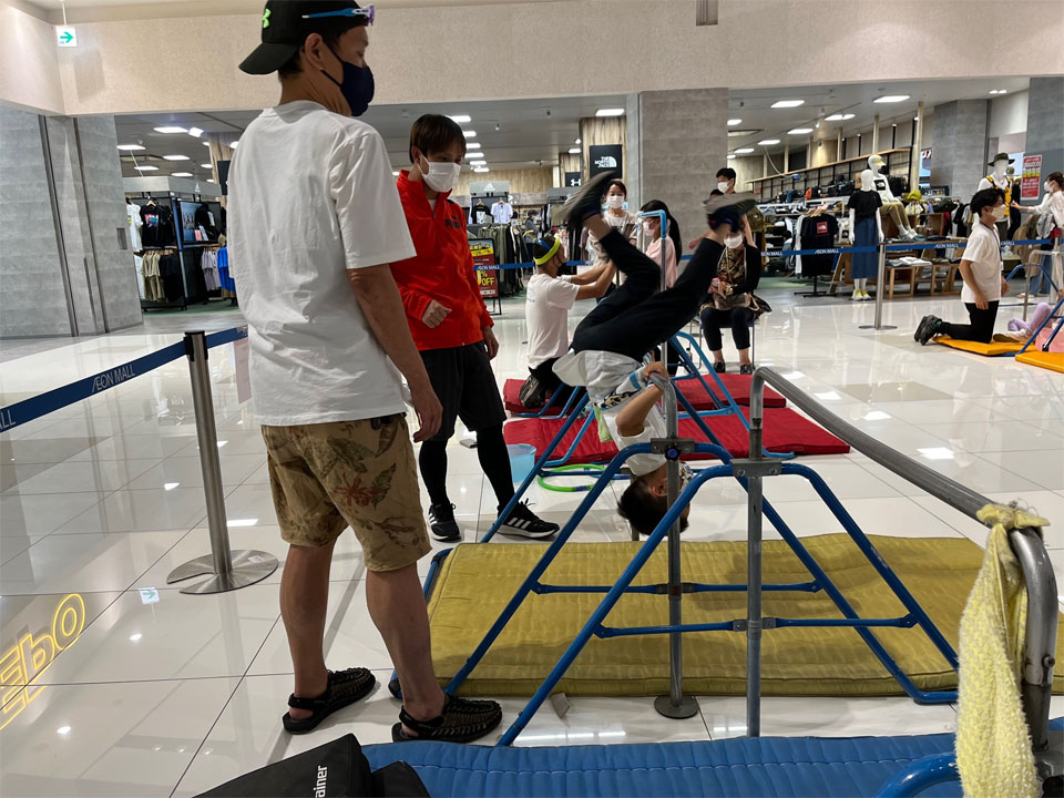 イオンモール津南 逆上がり教室