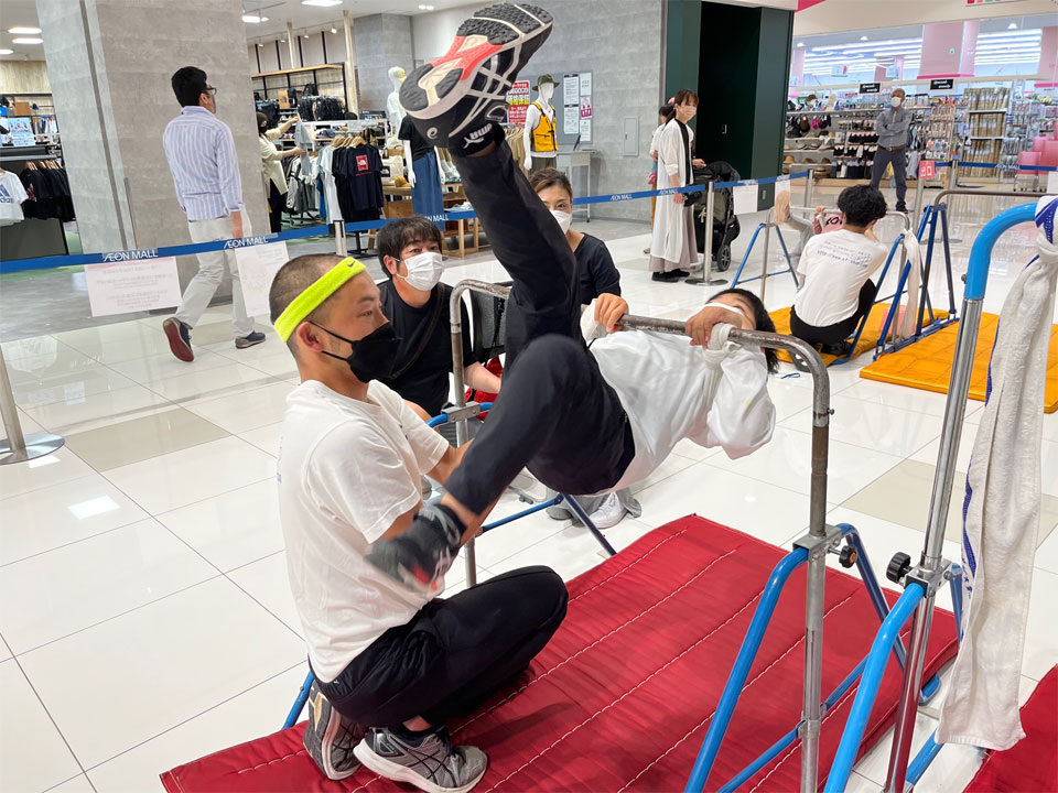 イオンモール津南 逆上がり教室