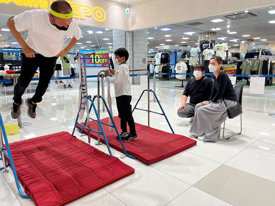 イオンモール津南 逆上がり教室