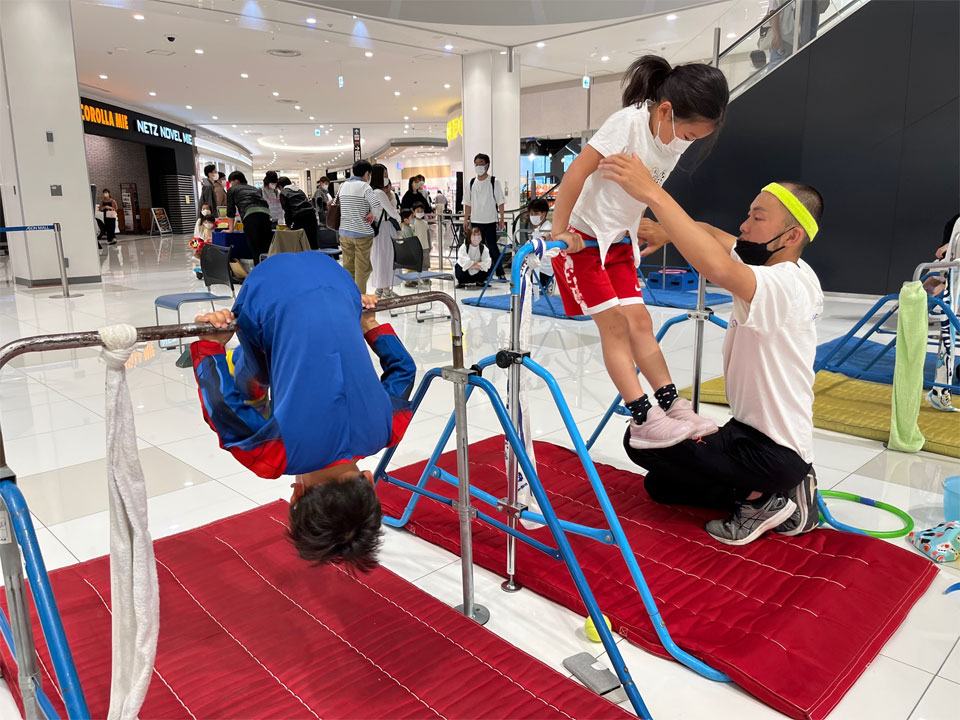 イオンモール津南 逆上がり教室