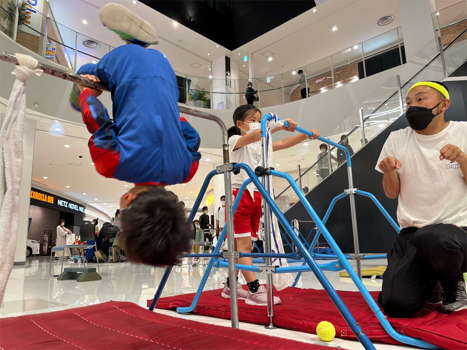 イオンモール津南 逆上がり教室