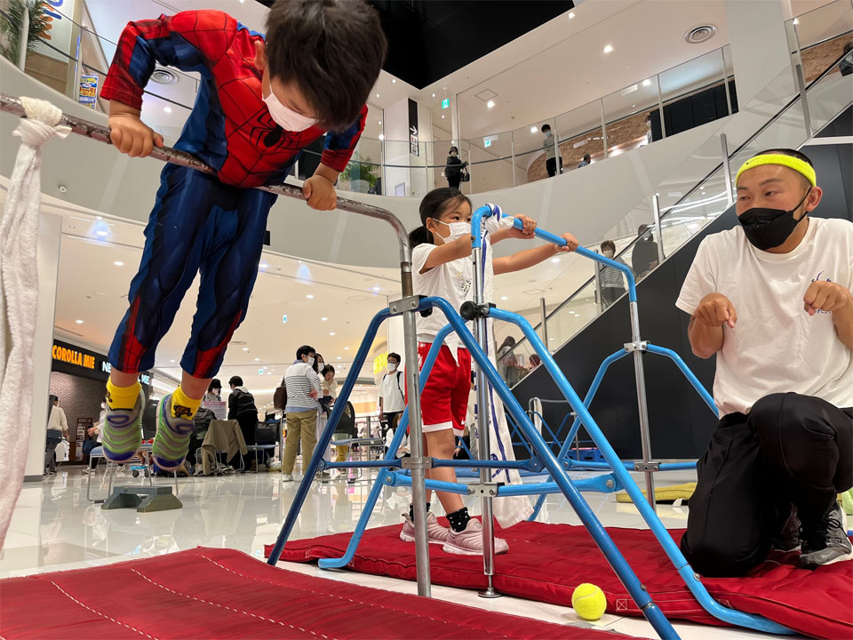 イオンモール津南 逆上がり教室