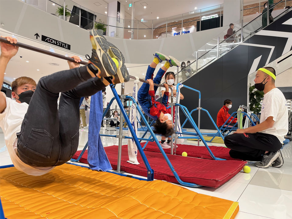 イオンモール津南 逆上がり教室