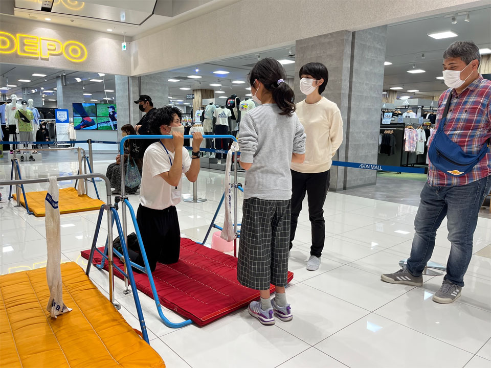 イオンモール津南 逆上がり教室