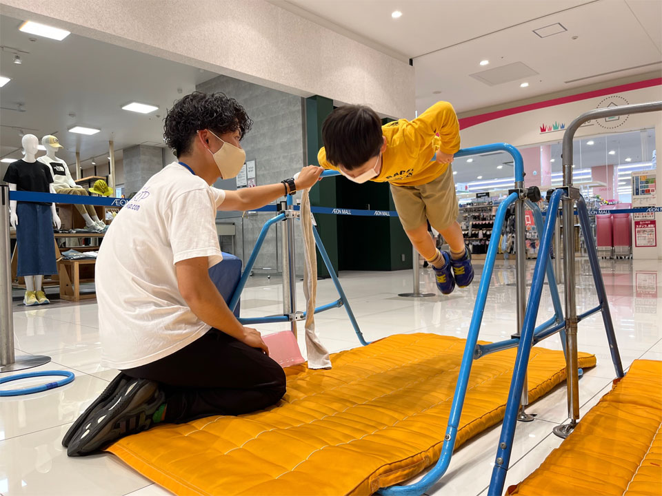 イオンモール津南 逆上がり教室