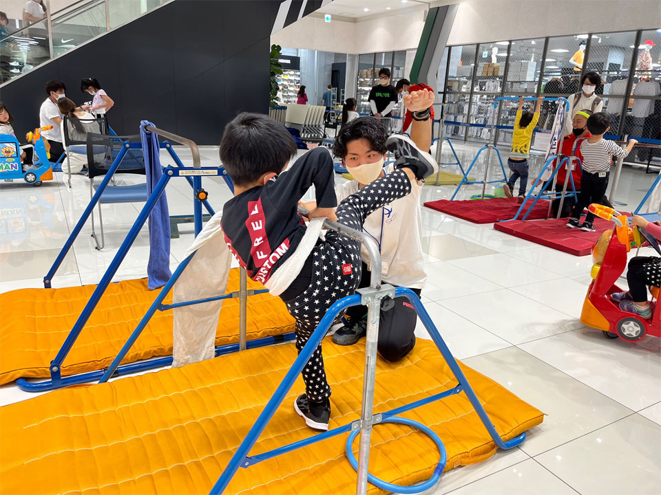 イオンモール津南 逆上がり教室