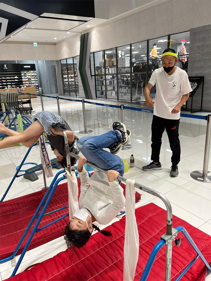 イオンモール津南 逆上がり教室