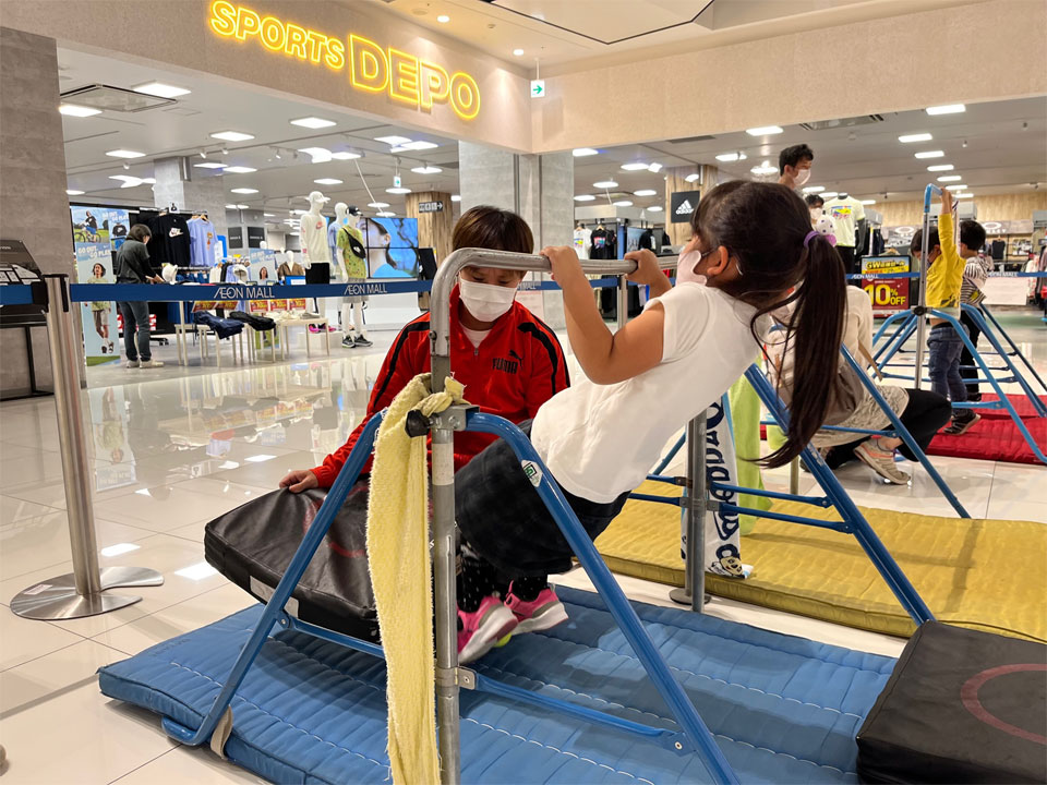イオンモール津南 逆上がり教室