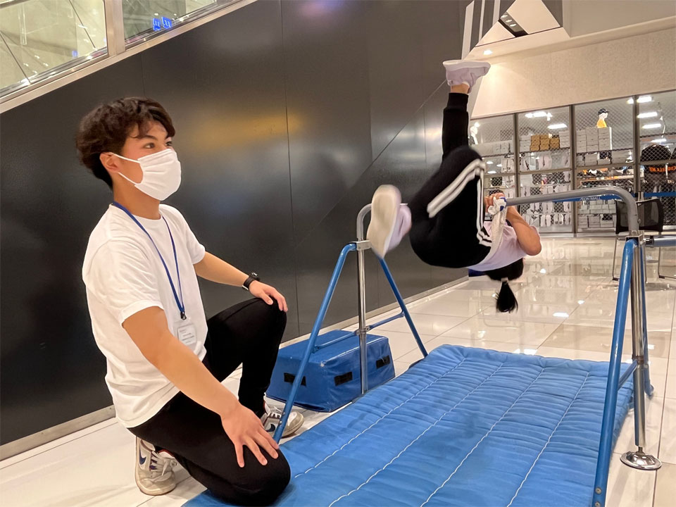 イオンモール津南 逆上がり教室