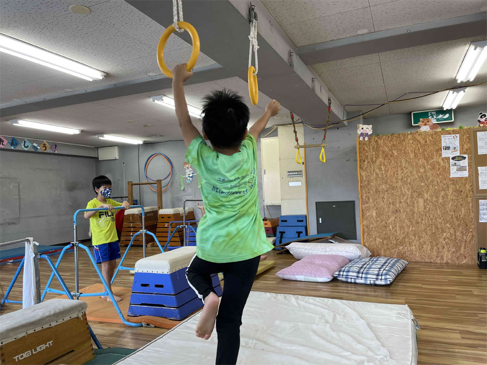 鉄棒レッスン&跳び箱レッスン