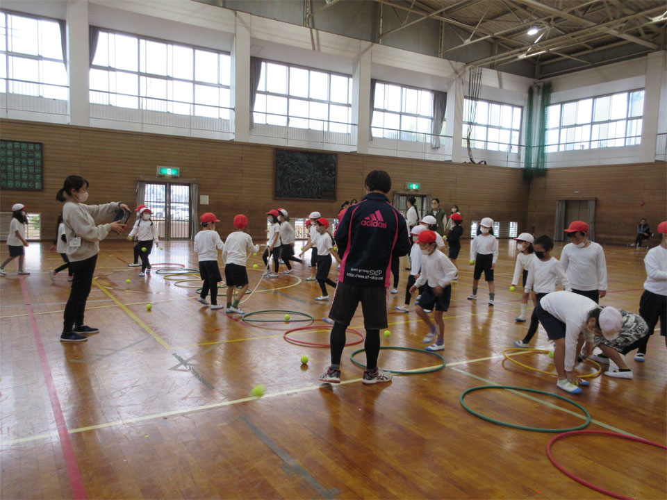 運動あそび講座講師(山県市富岡公民館)