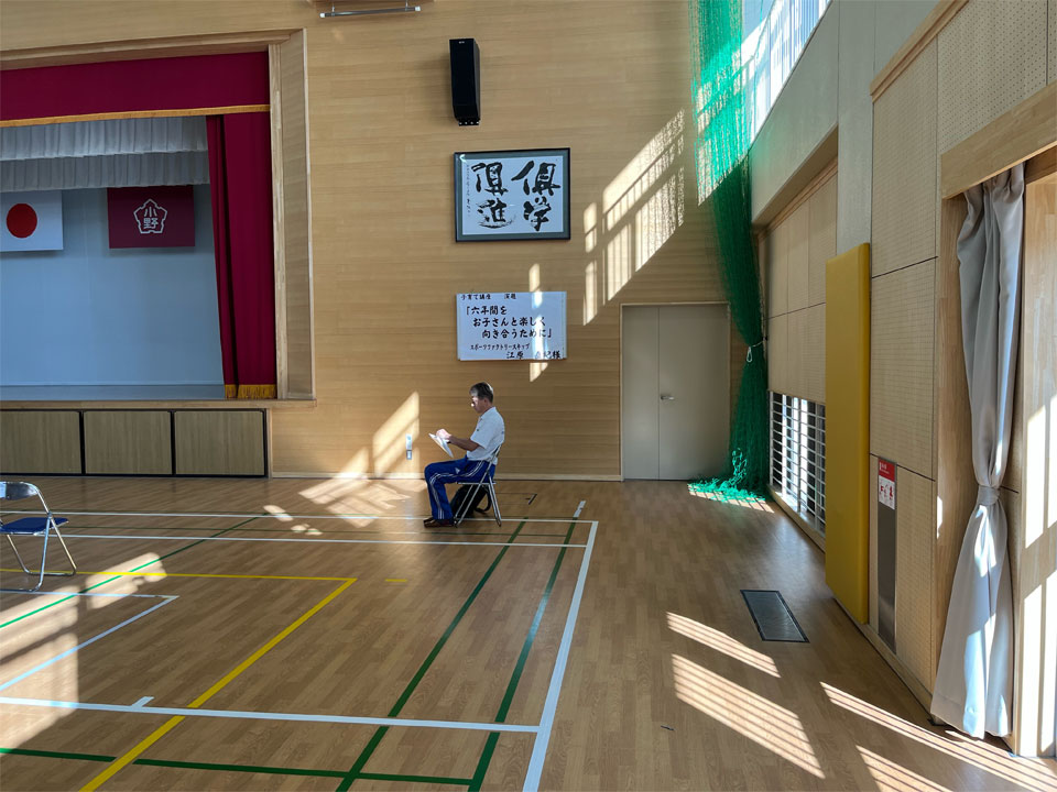 子育て講座(大垣市立小野小学校)