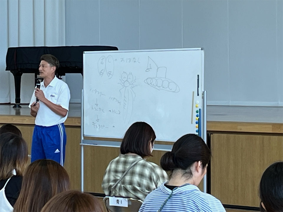 子育て講座(大垣市立小野小学校)