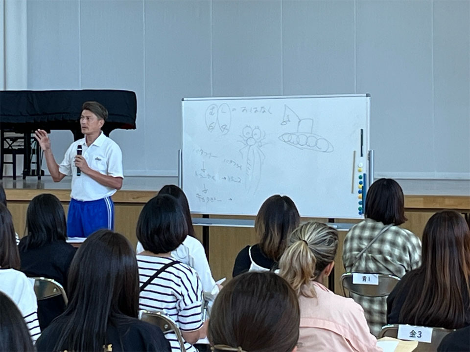 子育て講座(大垣市立小野小学校)