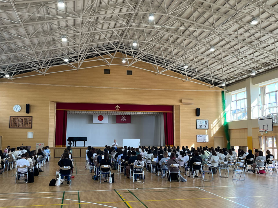 子育て講座(大垣市立小野小学校)