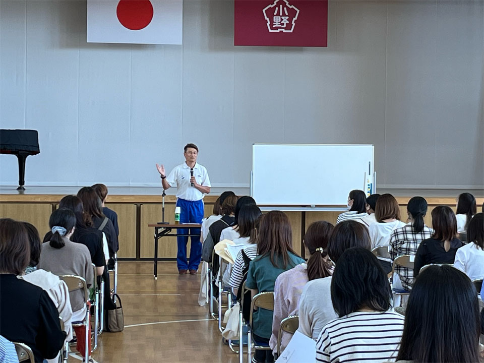 子育て講座(大垣市立小野小学校)