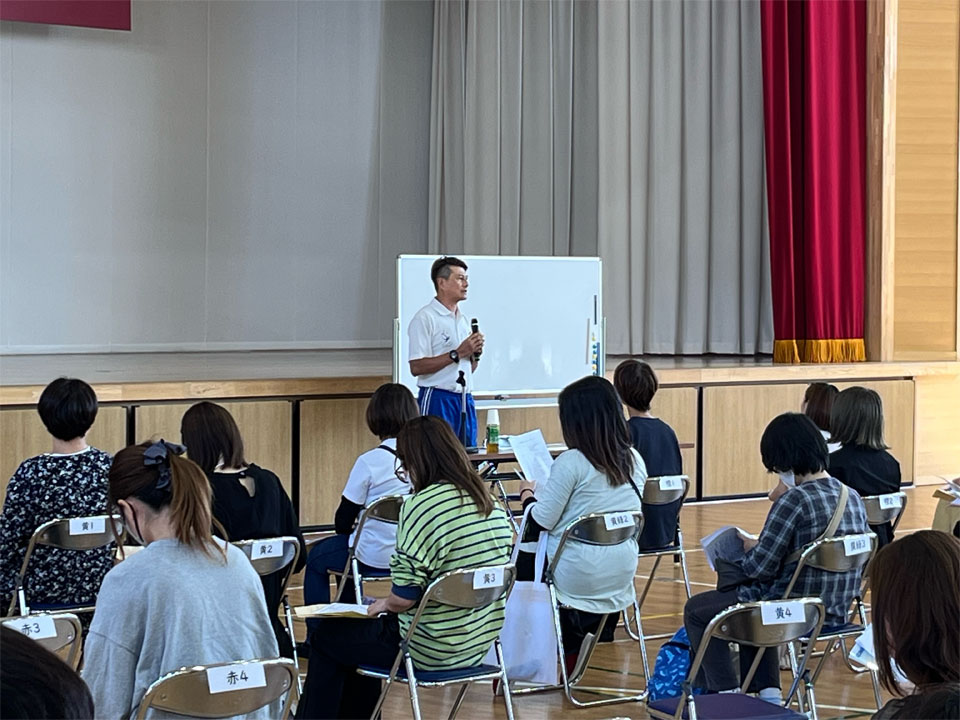 子育て講座(大垣市立小野小学校)