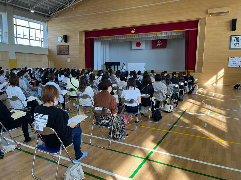 子育て講座(大垣市立小野小学校)