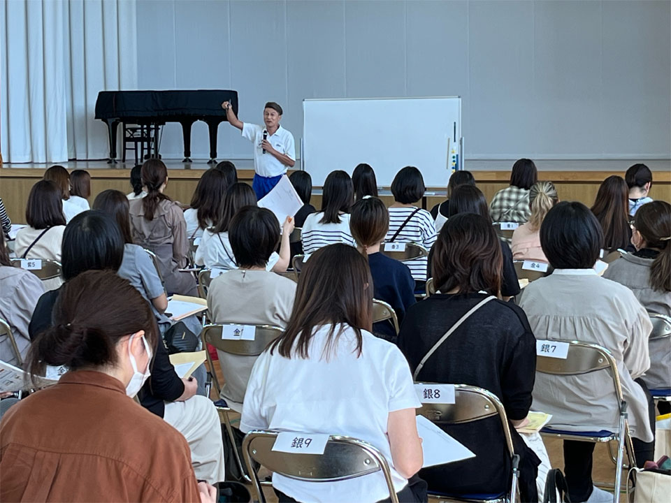 子育て講座(大垣市立小野小学校)