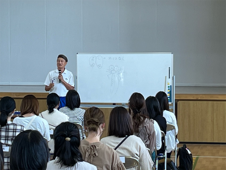 子育て講座(大垣市立小野小学校)