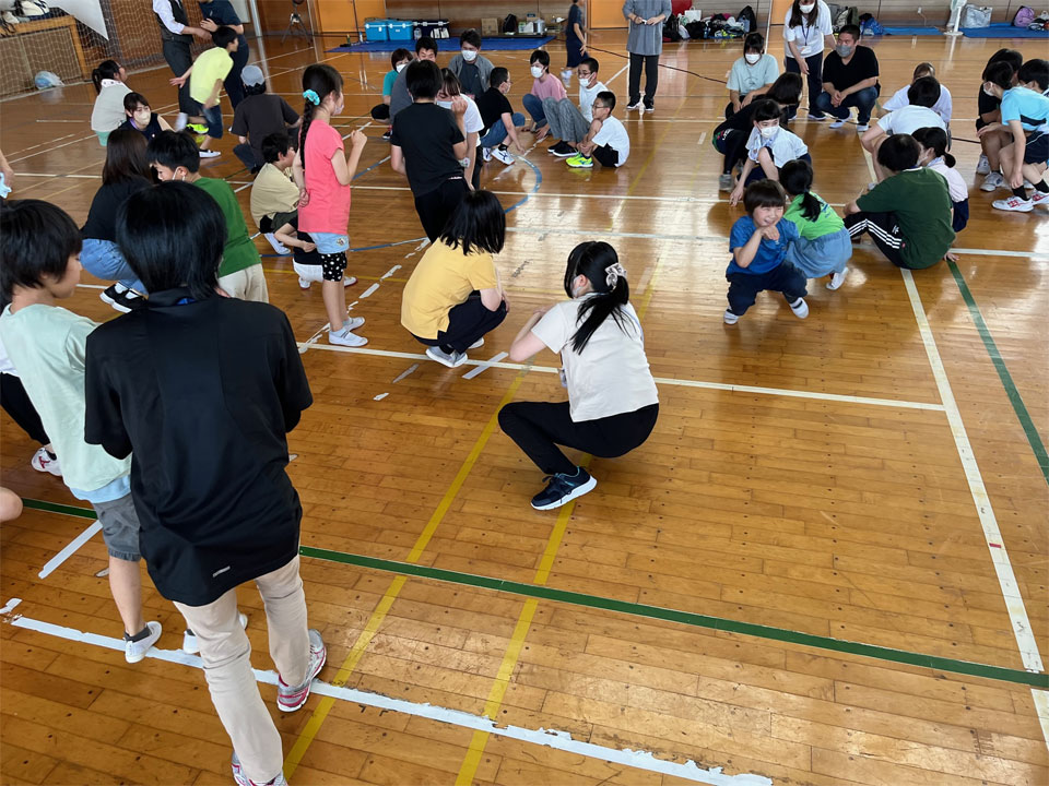運動療育レッスン(放課後等デイサービス ミライムキッズアカデミー)