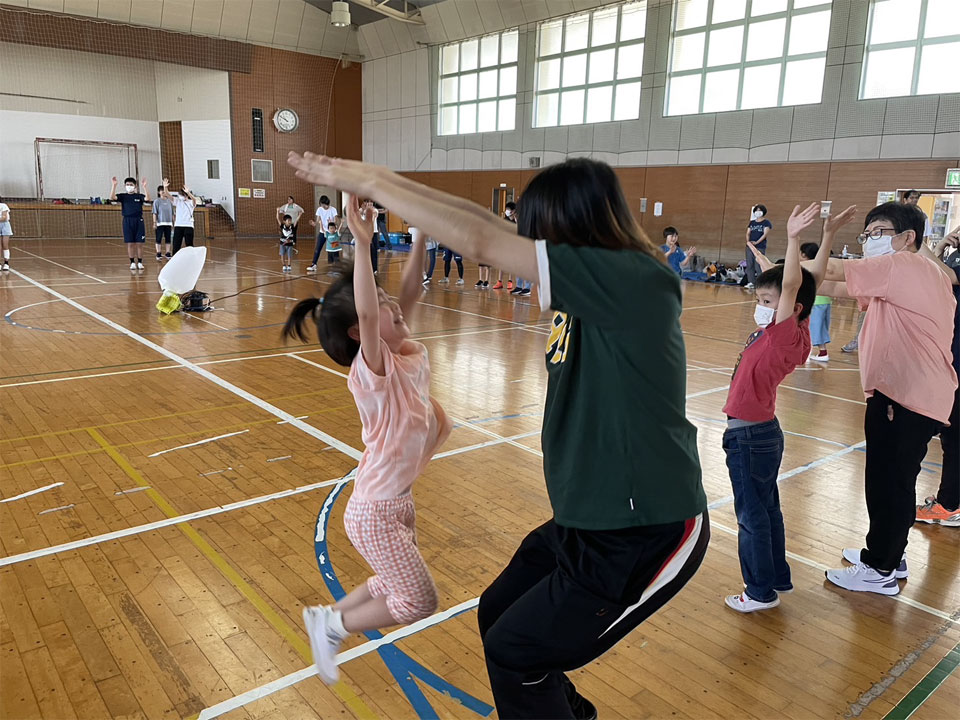 運動療育レッスン(放課後等デイサービス ミライムキッズアカデミー)
