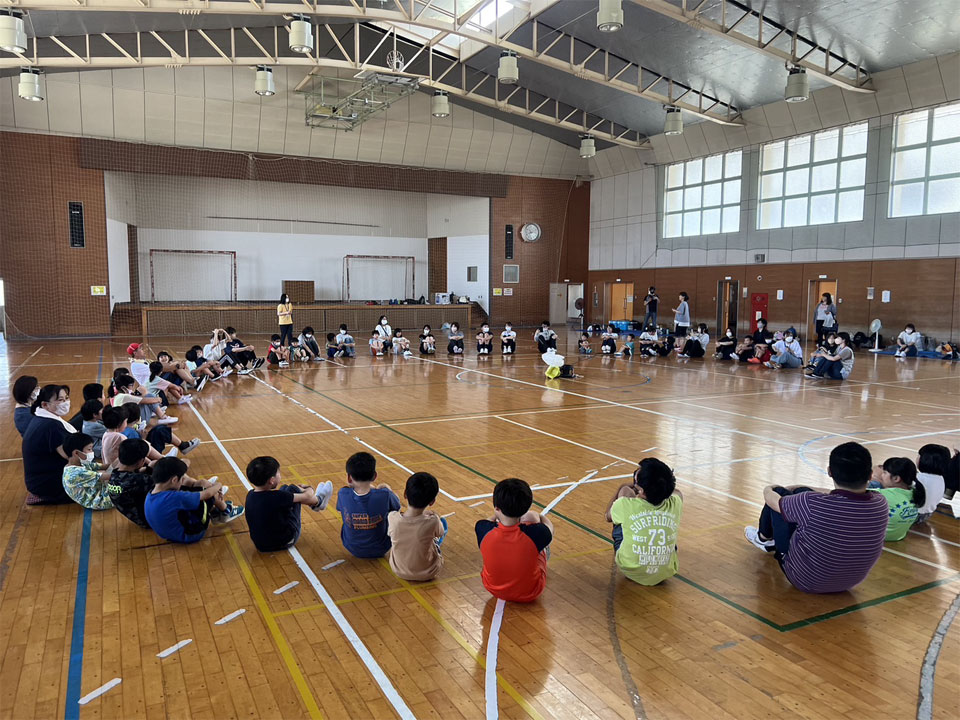 運動療育レッスン(放課後等デイサービス ミライムキッズアカデミー)