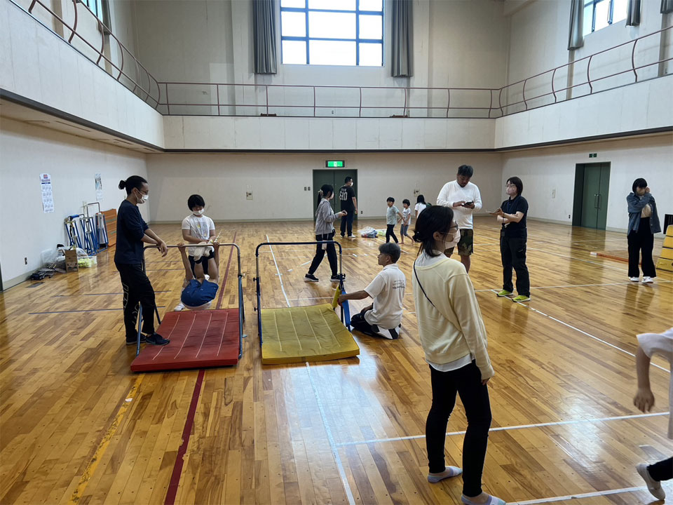 運動療育レッスン(放課後等デイサービス ミライムキッズアカデミー)