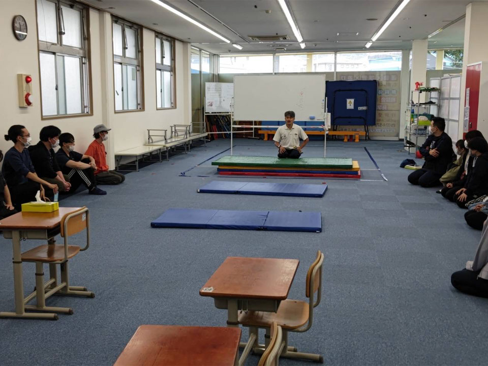 運動療育レッスン(放課後等デイサービス ミライムキッズアカデミー)