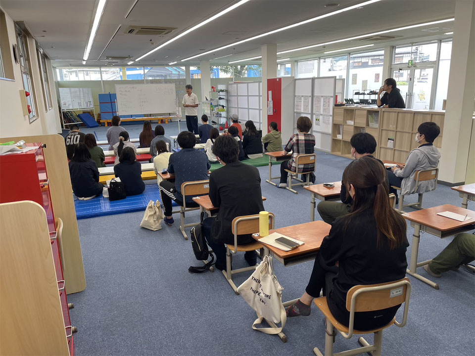 運動療育レッスン(放課後等デイサービス ミライムキッズアカデミー)