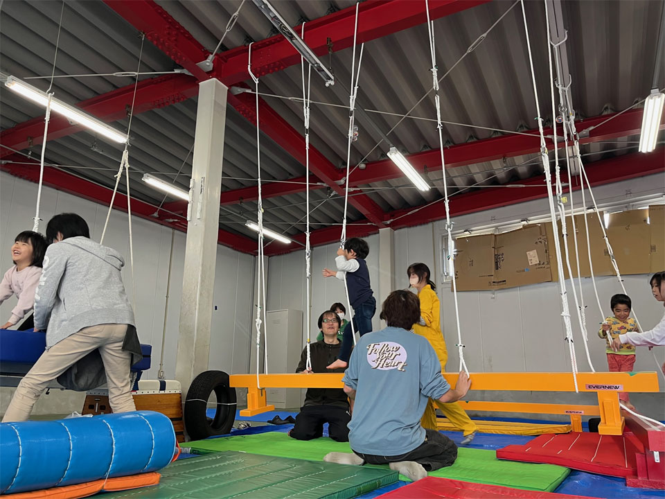 運動療育レッスン(放課後等デイサービス ミライムキッズアカデミー)