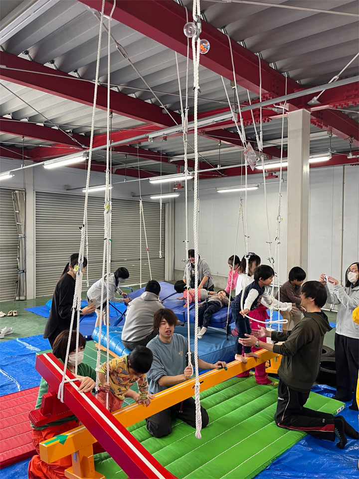 運動療育レッスン(放課後等デイサービス ミライムキッズアカデミー)