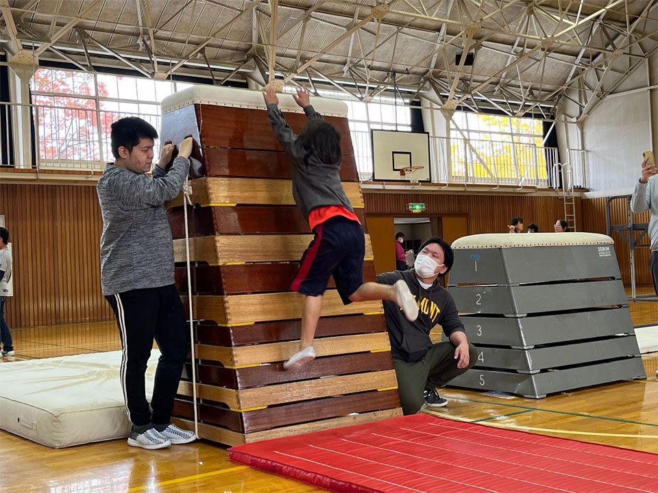 運動療育レッスン(放課後等デイサービス ミライムキッズアカデミー)