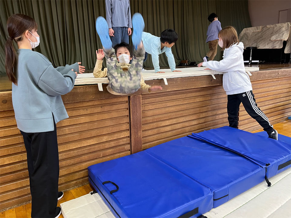 運動療育レッスン(放課後等デイサービス ミライムキッズアカデミー)