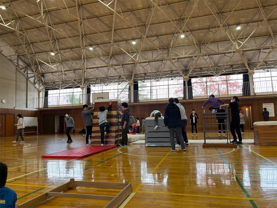運動療育レッスン(放課後等デイサービス ミライムキッズアカデミー)
