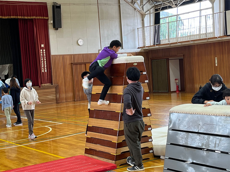 運動療育レッスン(放課後等デイサービス ミライムキッズアカデミー)