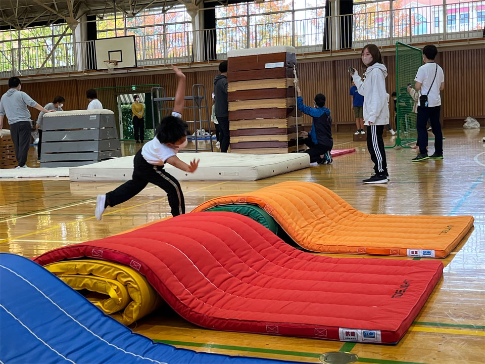 運動療育レッスン(放課後等デイサービス ミライムキッズアカデミー)