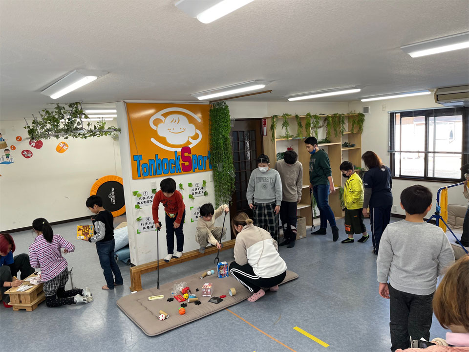 運動療育体験会(とんぼっくスポーツ)