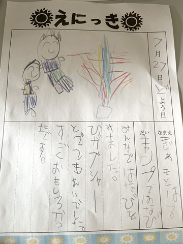 スキップサマーキャンプの感想