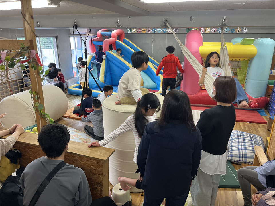 スキップ創立20周年記念イベント「プレイパーク」