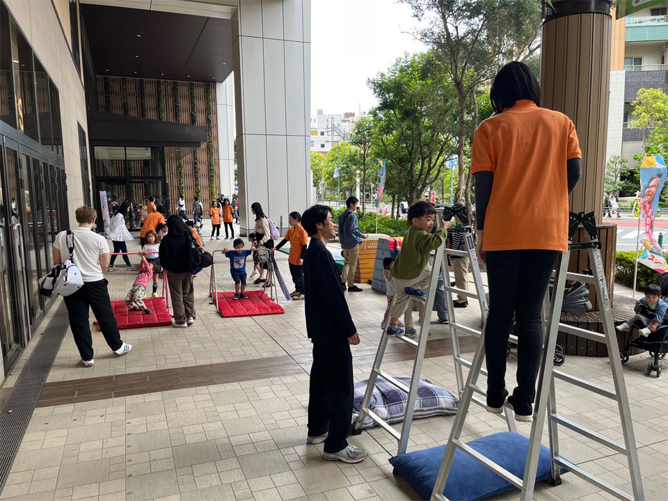 運動あそび体験イベント(ホップステップ)